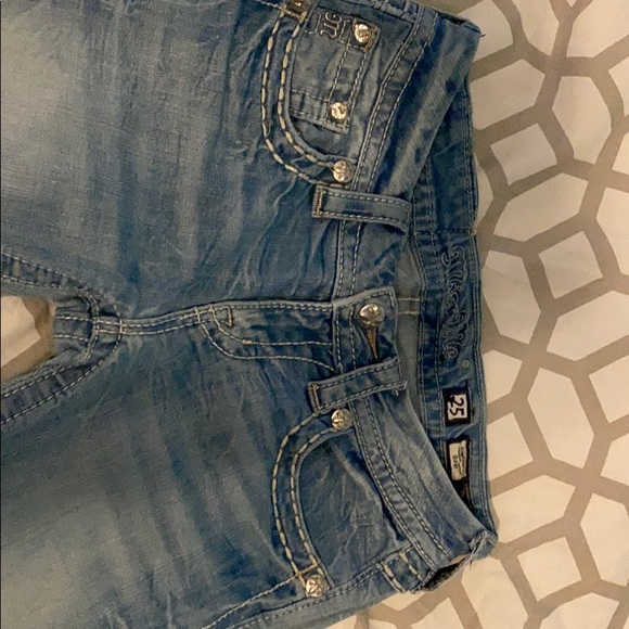 Miss Me Jeans Signature Boot Size 25 - Picture 4 of 5